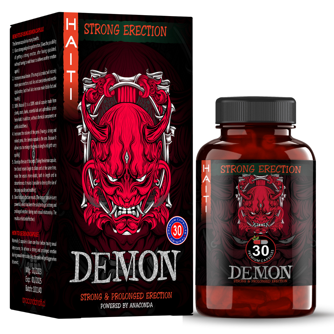 Potenciador masculino demon extra fuerte 30 - Imagen 2